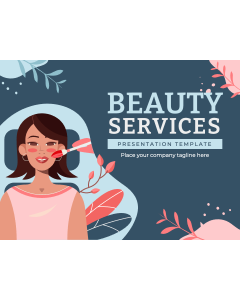 Beauty Services PPT Slide 1