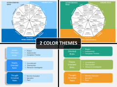 Belbin's team roles PPT cover slide