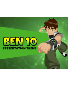 Ben 10 Presentation Theme PPT Thumbnail