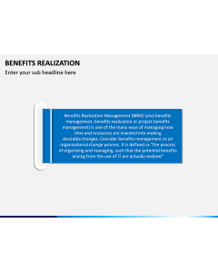 Benefits Realization PPT Slide 1