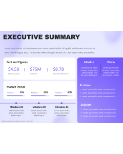 Best Executive Summary Slides PPT Thumbnail