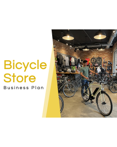 Bicycle Store Business Plan PPT Thumbnail