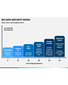 Big Data Maturity Model PPT Slide 1