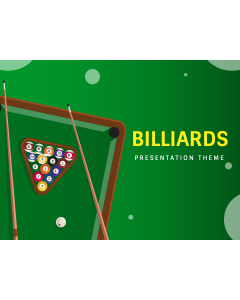 Billiards Theme PPT Thumbnail