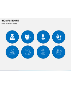 Biomass Icons PPT Slide 1