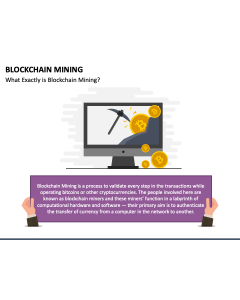 Blockchain Mining PPT Slide 1
