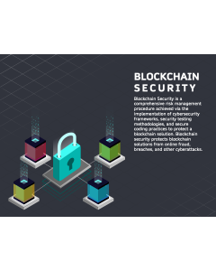 Blockchain Security PPT Slide 1