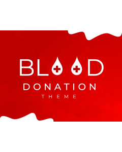 Blood Donation PPT Slide 1