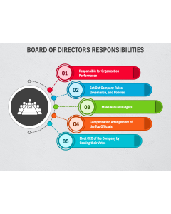 Board of Directors Responsibilities PPT Slide 1