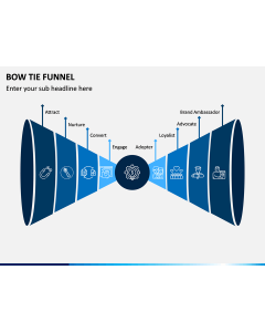 Bow Tie Funnel PPT Slide 1