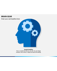Brain Gear PPT Slide 1