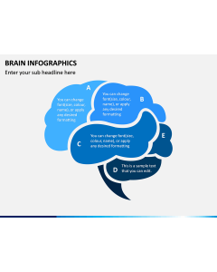 Brain Infographics PPT Slide 1