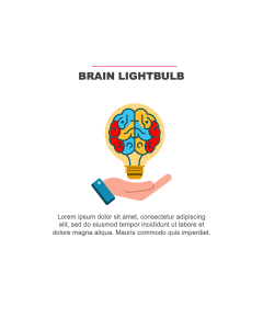 Brain Lightbulb PPT Thumbnail