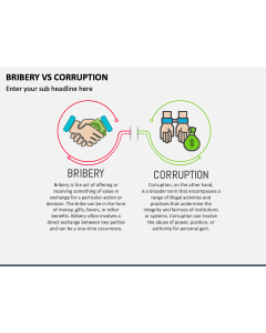 Bribery Vs Corruption PPT Slide 1