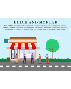 Brick and Mortar PPT Slide 1