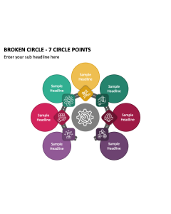 Broken Circle - 7 Circle Points PPT Thumbnail
