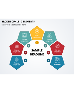 Broken Circle - 7 Elements PPT Thumbnail