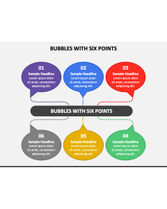 Bubbles with Six Points PPT Slide 1