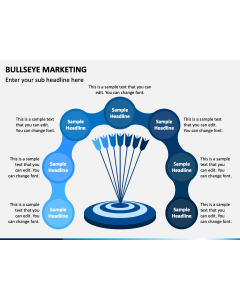 Bullseye Marketing PPT Slide 1