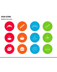 Bun Icons PPT Slide 1