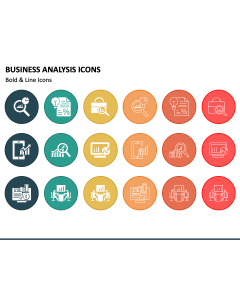 Business Analysis Icons PPT Slide 1
