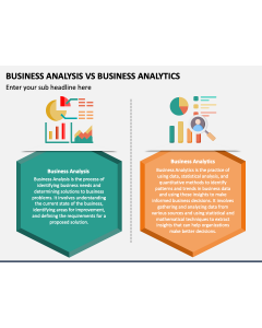 Business Analysis Vs Business Analytics PPT Slide 1