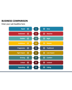 Business Comparison PPT Slide 1