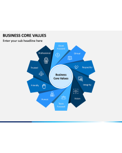 Business Core Values PPT Slide 1