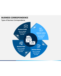 Business Correspondence PPT Slide 1