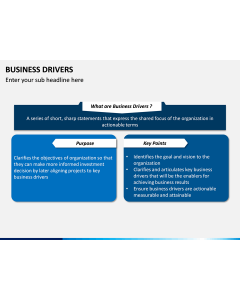 Business Drivers PPT Slide 1