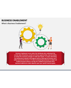 Business Enablement PPT Slide 1