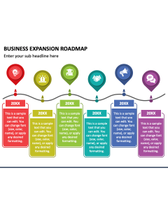 Business Expansion Roadmap PPT Slide 1