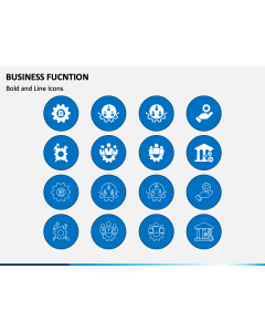 Business Function Icons PPT Slide 1