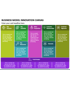 Business Model Innovation Canvas PPT Slide 1