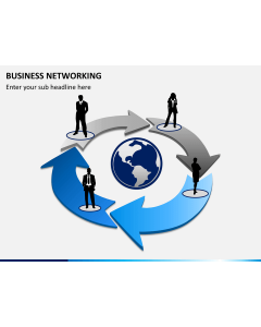 Business networking PPT slide 1