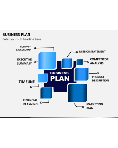 Business plan free PPT slide 1