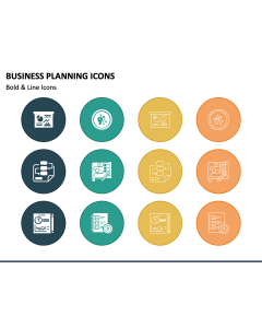 Business Planning Icons PPT Slide 1