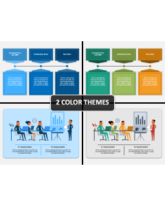 Business Review Meeting PPT Cover Slide