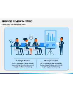 Business Review Meeting PPT Slide 1