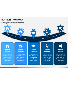 Business Roadmap PPT Slide 1