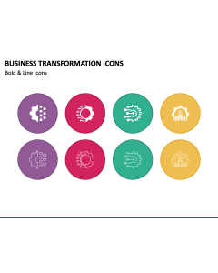 Business Transformation Icons PPT Slide 1