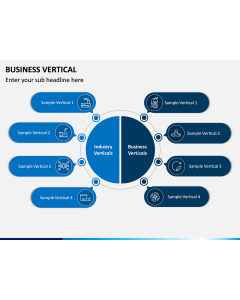 Business Vertical PPT Slide 1