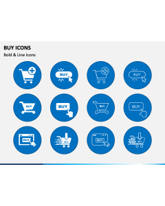 Buy Icons PPT Slide 1