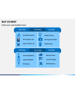 Buy Vs Rent PPT Slide 1