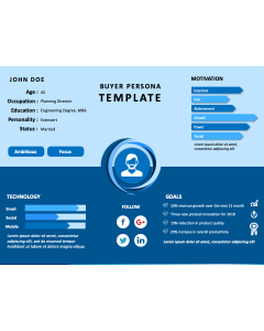 Buyer persona PPT slide 1