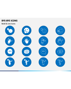 Bye Bye Icons PPT Slide 1