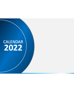 Calendar 2022 T3 PPT Slide 1