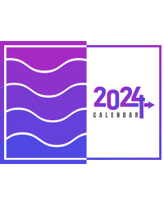 Calendar 2024 PPT Slide 1