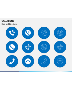 Call Icons PPT Slide 1