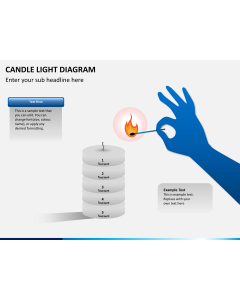 Candle light PPT slide 1